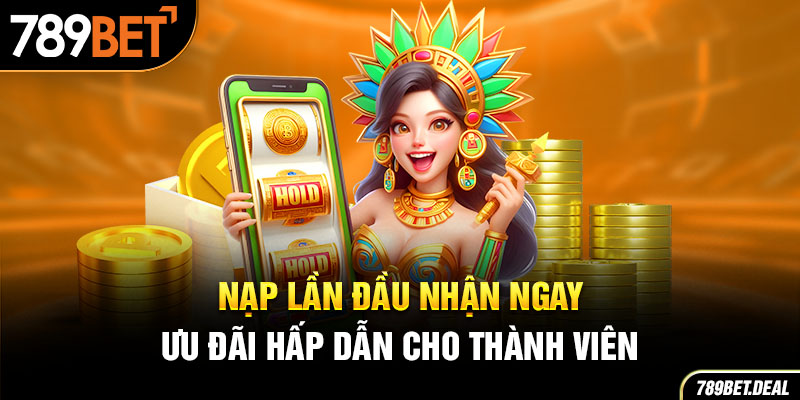 Nạp lần đầu nhận ngay ưu đãi hấp dẫn cho thành viên