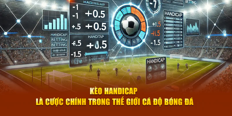 Kèo Handicap là cược chính trong thế giới cá độ bóng đá